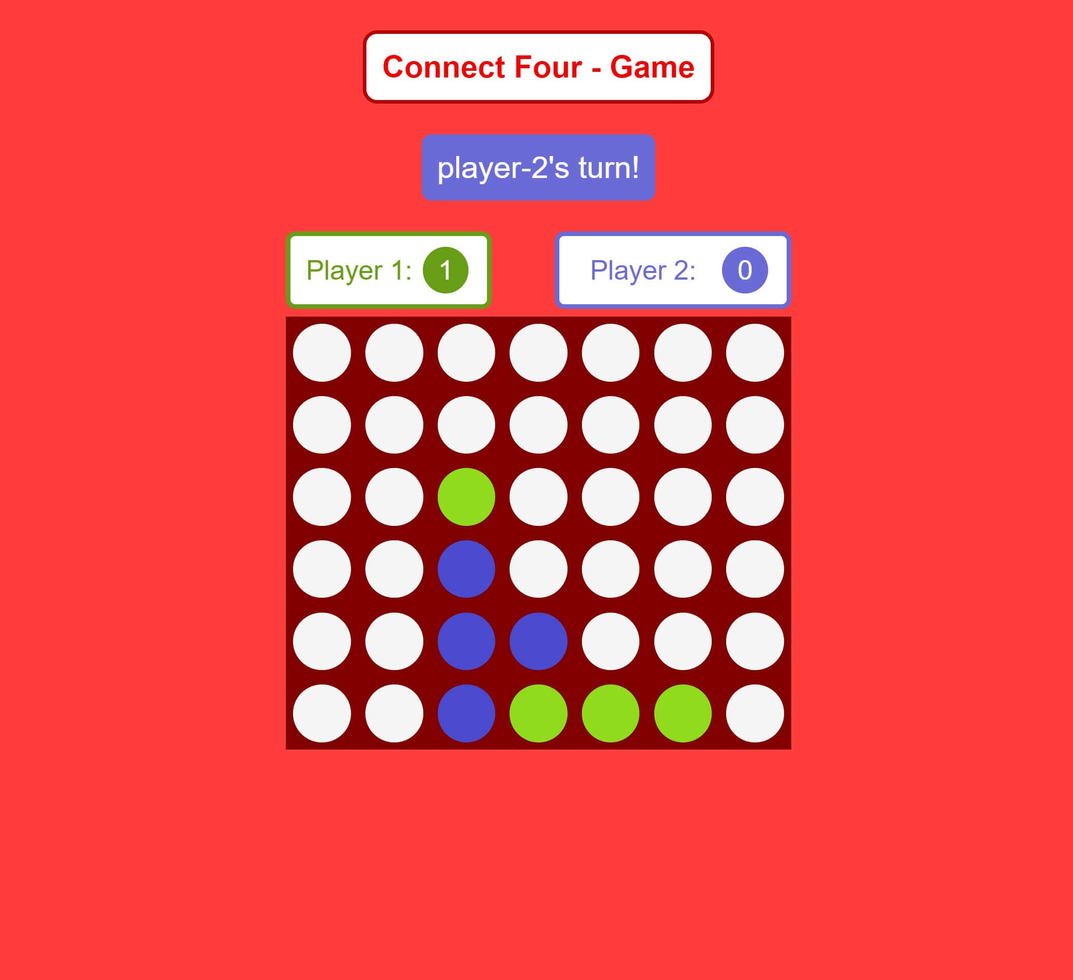 Connect Four Game